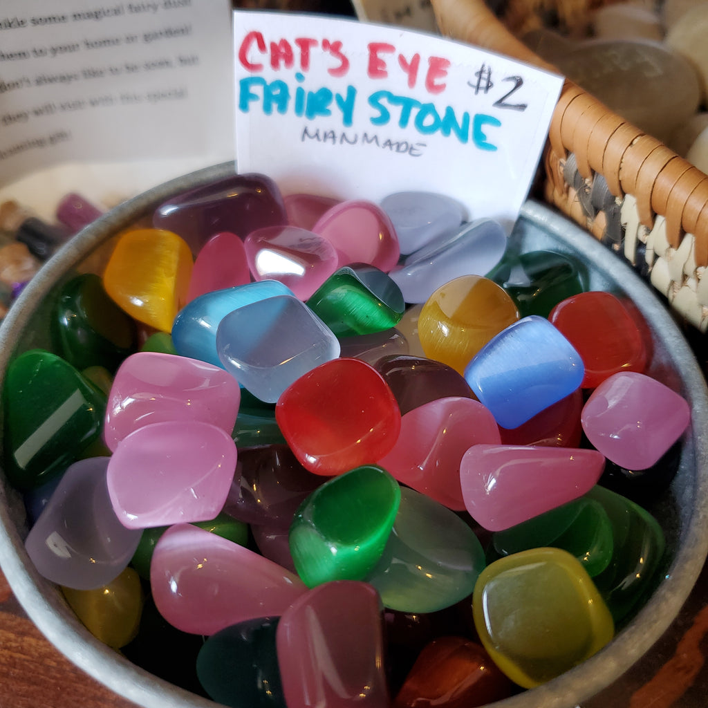 Cats eye fairy stone