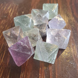 Chinese  Fluorite diamond shape