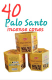 Palo Santo backflow incense cones (40)