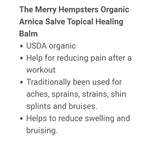 Arnica Hemp Salve by Merry Hempsters