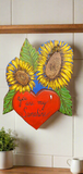 'You are my Sunshine' wood carving By Valerie Doyon