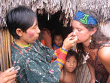 Valerie Doyon with Kuna Tribe Panama 