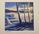 'Lake Cruise' painting by Valerie Doyon