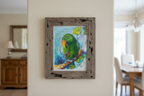 Eclectus Parrot 'Key to Your Heart' by Valerie Doyon