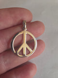 Peace Sign Pendant