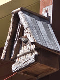 Driftwood / Local fallen wood birdhouse