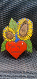 'You are my Sunshine' wood carving By Valerie Doyon