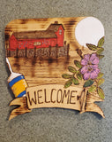 Moonlit Motif Welcome sign