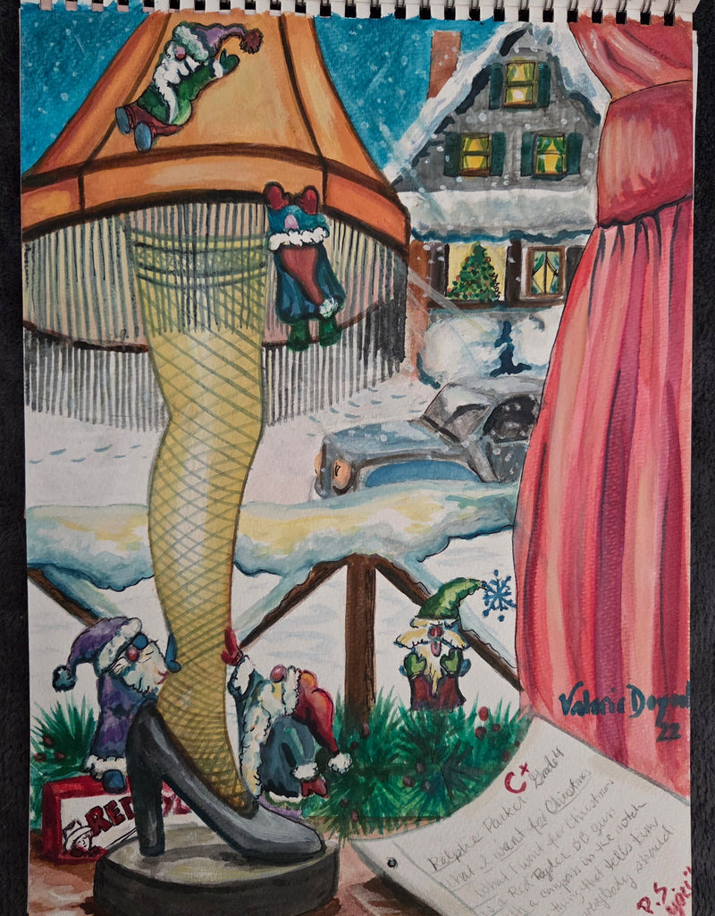 'Fragile' Christmas Story art by Valerie Doyon