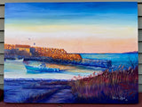 Pigeon Cove Rockport, Ma 'Almost Home' Original painting
