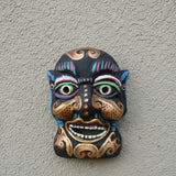 Protection Mask (laughing to scare away unwanted spirits)