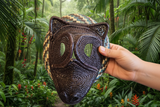 Embera Tribe Woven Monkey Mask