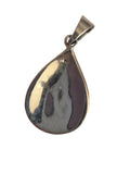 Claw Pendant with turquoise inlay Sterling Silver .925 )