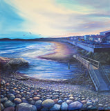 Long Beach painting by Valerie Doyon