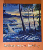 'Lake Cruise' painting by Valerie Doyon