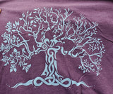 Tree of Life T- Shirt Heathered Aubergine