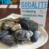 Sodalite blue stone