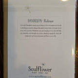 Soulflower gift cards (plant spirit meaning on back)