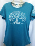 Tree of Life T-Shirt - Carribean Blue