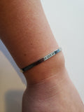 NEVER GIVE UP Stainless Steel bracelet