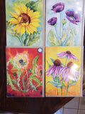 Soulflower gift cards (plant spirit meaning on back)