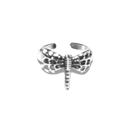 William Morris - Strawberry Thief Silver Creeper Finger Ring by Moha