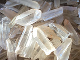 Five Lemurian Starseed crystal points directly from the Miner!
