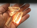 Five Lemurian Starseed crystal points directly from the Miner!